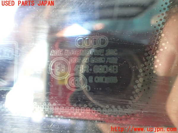 1UPJ-9236161380]アウディ・Q5(8RCDNF)右クォーターガラス 中古(43R-00048 M189)_2
