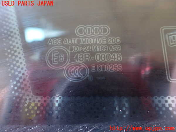 1UPJ-9236161382]アウディ・Q5(8RCDNF)左クォーターガラス 中古(43R-00048 M189)_2