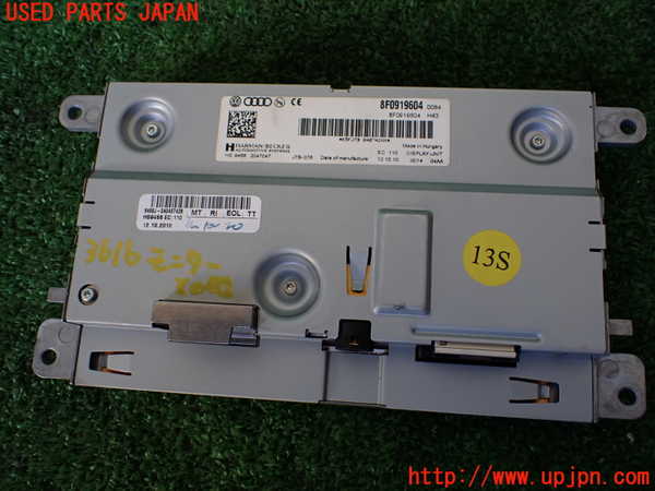 1UPJ-9236166629]アウディ・Q5(8RCDNF)モニター 中古_2