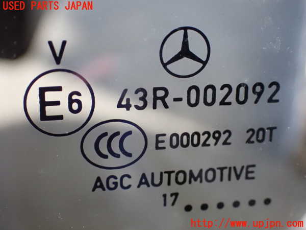 2UPJ-9236171320]ベンツ C220 d W205(205004)左後ドア 中古 AGC 43R-002092_3