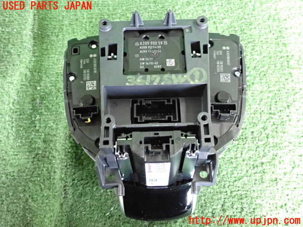 2UPJ-9236176306]ベンツ C220 d W205(205004)スイッチ1(コマンド ナビコントロール等) 中古_3
