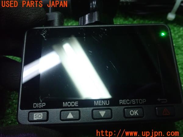 3UPJ=9236180579]BMW M4 クーペ(3C30 F82)Yupiteru ユピテル Y-4K-02 ドライブレコーダー ドラレコ 前後2カメラ 作動確認済み 中古_3