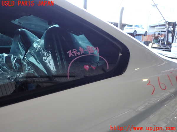 2UPJ-9236181382]BMW M4 クーペ(3C30)(F82)左クォーターガラス (SEKURIT 43R-001025 M24100) 中古_2