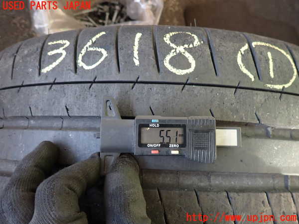 2UPJ-9236189046]BMW M4 クーペ(3C30)(F82)タイヤ　ホイール　1本① 255/35ZR19 中古_3