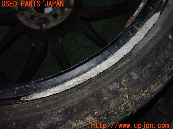 3UPJ=9236190919]GR86(BRZ)RZ(ZN8 A型)RAYS gramLIGHTS レイズ グラムライツ GL-57FXX ホイール① 18×8J +45 PCD100 5穴 2本 中古_5