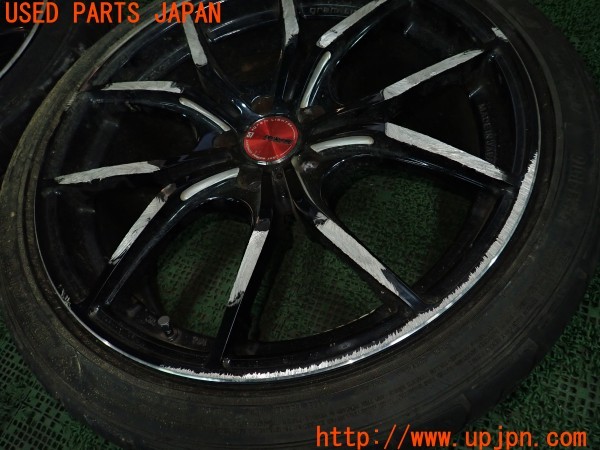3UPJ=9236190962]GR86(BRZ)RZ(ZN8 A型)RAYS gramLIGHTS レイズ グラムライツ GL-57FXX ホイール② 18×8J +45 PCD100 5穴 2本 ジャンク_3