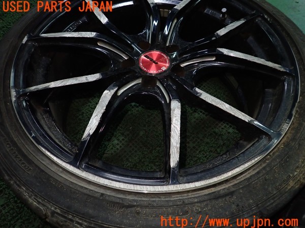 3UPJ=9236190962]GR86(BRZ)RZ(ZN8 A型)RAYS gramLIGHTS レイズ グラムライツ GL-57FXX ホイール② 18×8J +45 PCD100 5穴 2本 ジャンク_4