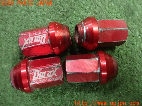 3UPJ=9236190968]GR86(BRZ)RZ(ZN8 A型)Durax デュラックス ホイールロックナット M12×P1.25 中古_5