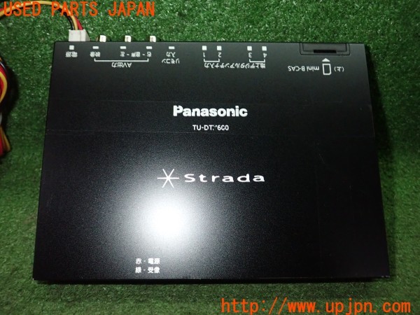 3UPJ=9236200578]BMW 320i ツーリング(US20 E91)Panasonic Strada パナソニック ストラーダ TU-DTX600 地デジチューナー 2011年製 中古_4