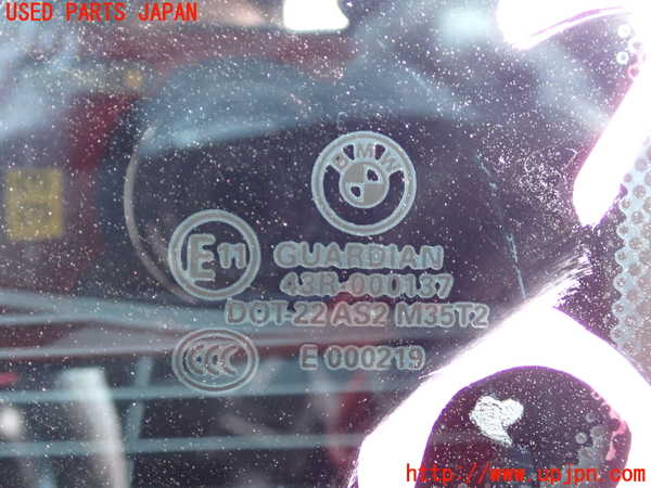 2UPJ-9236211380]BMW X3 F25(WY20)右クォーターガラス 中古 GUARDIAN M35T2 43R-000137_3