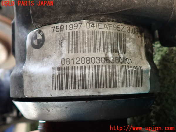 2UPJ-9236214350]BMW X3 F25(WY20)フロントデフ 中古_3