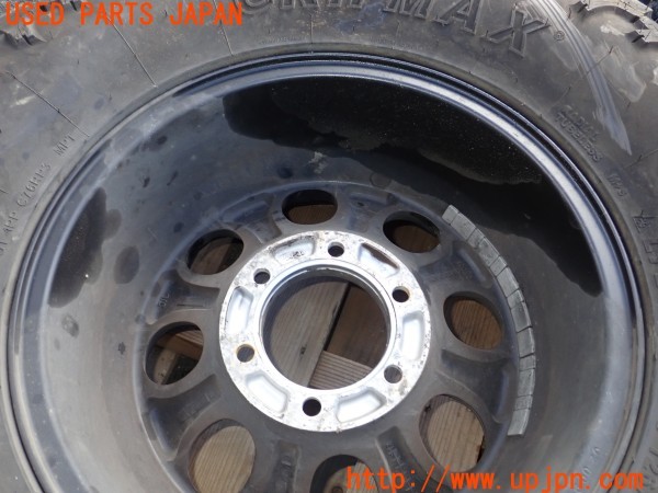 3UPJ=9236220917]ランドクルーザー60 バン XV ハイルーフ(HJ61V(改))後期 社外 ホイール 16×8J +28 PCD139.7 6穴 4本 中古_5