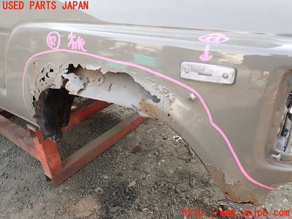 1UPJ-9236221080]ランクル60系(HJ61V(改))右前フェンダー 中古_2