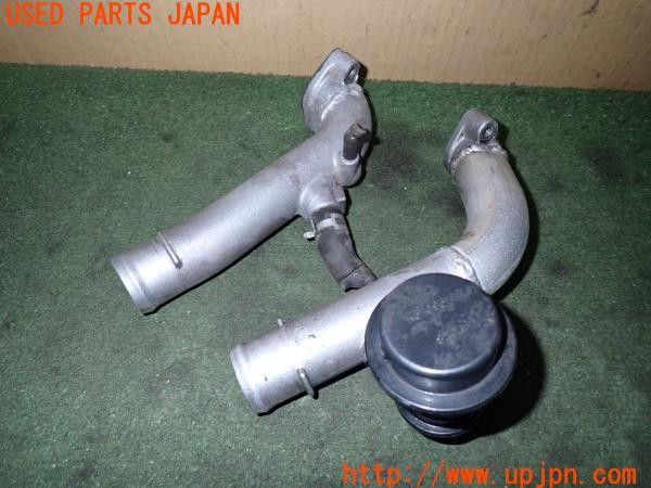 3UPJ=9236230104]ジムニー(JB23W 1型)純正加工? タービンインレットパイプ パイピング ブローオフバルブ付き 中古_2
