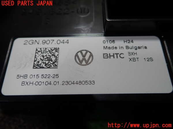 1UPJ-9236246066]VW ポロ(AWDLA)エアコンスイッチ1 中古_2