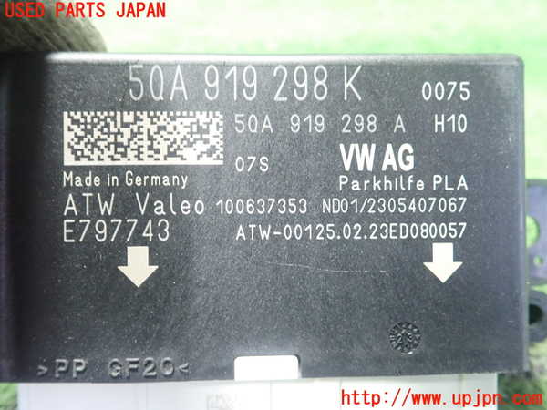 1UPJ-9236246148]VW ポロ(AWDLA)コンピューター3 中古 5QA919298K_2