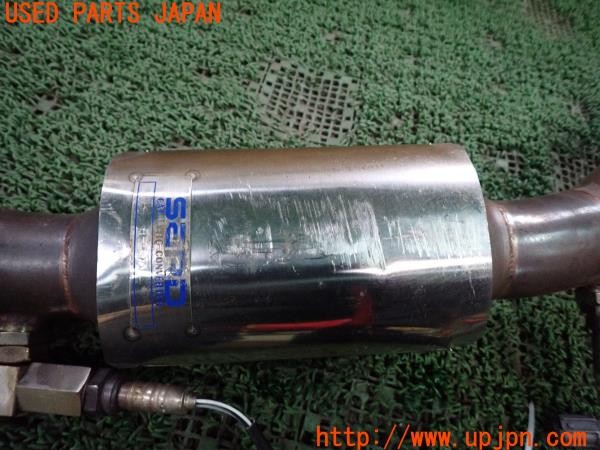 3UPJ=9236250153]インテグラ タイプR(DC5)前期 SARD サード メタルキャタライザー センサー付き フロントパイプ 触媒 中古_3