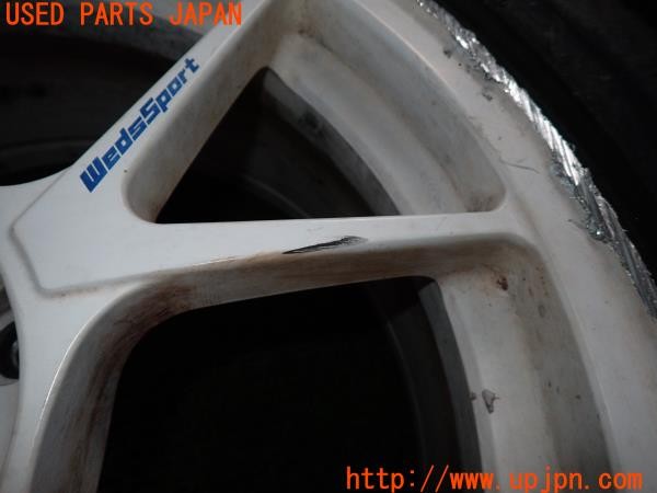 3UPJ=9236250961]インテグラ タイプR(DC5)前期 WedsSport ウェッズスポーツ TC005 ホイール 17×7.5JJ +41 PCD114.3 5穴 1本 中古_4