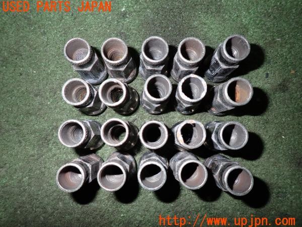 3UPJ=9236250967]インテグラ タイプR(DC5)前期 社外 ホイールナット 貫通 スチール M12×P1.5 20個 中古_3
