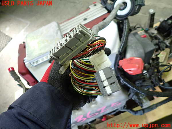 1UPJ-9236252003]インテグラ タイプR(DC5)エンジンミッションセット（補器類・ECU付） K20A 6FMT (1番値(Mpa)1.32/2:1.29/3:1.31/4:1.4) 中古_3