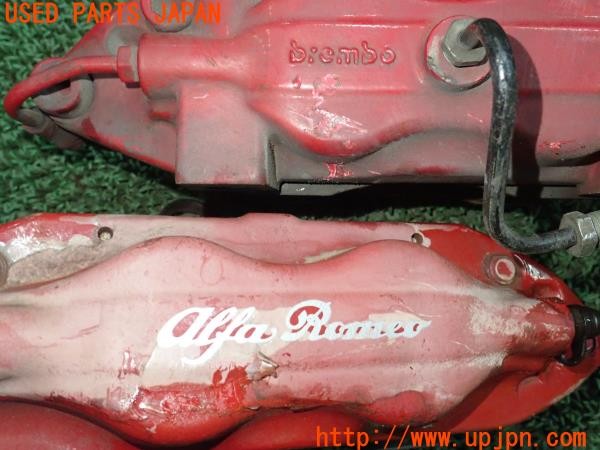 3UPJ=9236260301]アルファロメオ 156 GTAセレスピード(932AXB)純正 brembo ブレンボ フロントキャリパー 中古_5