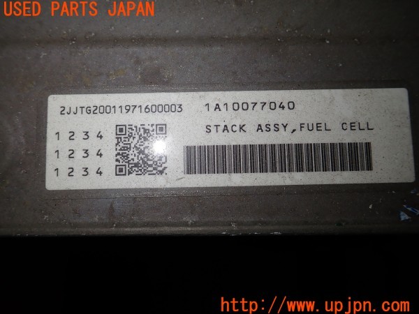 3UPJ=9236270554]MIRAI(ミライ)(JPD10)純正 1A0077040 FCスタック 中古_5