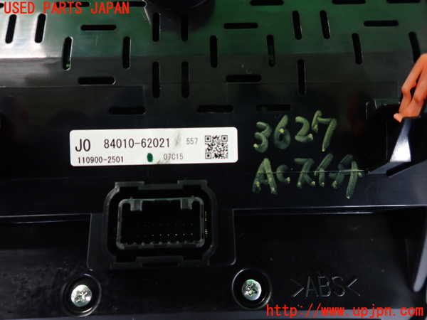 2UPJ-9236276066]MIRAI(ミライ)(JPD10)エアコンスイッチ1 中古_3