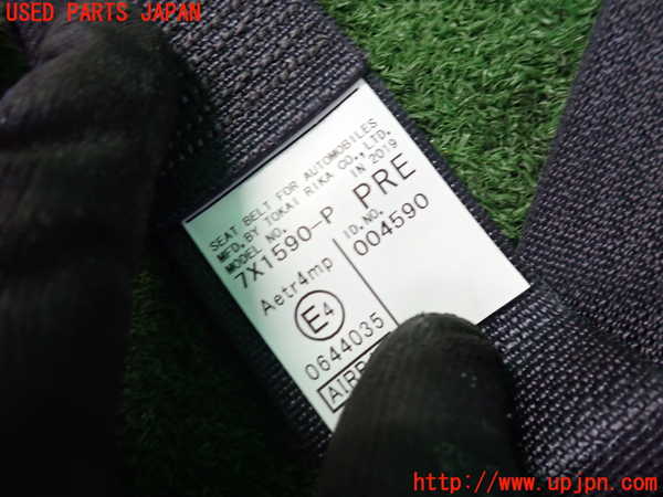 2UPJ-9236277045]MIRAI(ミライ)(JPD10)運転席シートベルト 中古_2