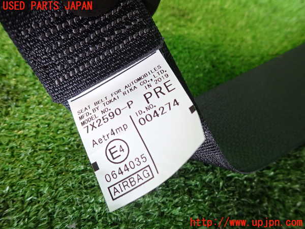 2UPJ-9236277075]MIRAI(ミライ)(JPD10)助手席シートベルト 中古_2