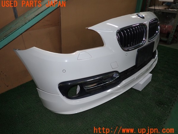 3UPJ=9236280048]BMW アクティブハイブリッド5(FZ35 F10)純正 フロントバンパー アルピナ 41 00 951 アンダースポイラー付き 中古_2