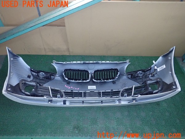 3UPJ=9236280048]BMW アクティブハイブリッド5(FZ35 F10)純正 フロントバンパー アルピナ 41 00 951 アンダースポイラー付き 中古_4