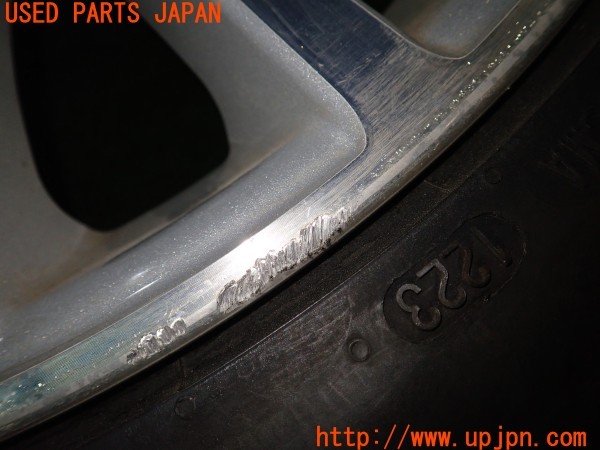 3UPJ=9236280920]BMW アクティブハイブリッド5(FZ35 F10)純正オプション タイヤホイール 19×8.5J +33 9J +44 PCD120 4穴 4本 中古_3