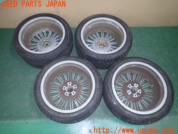 3UPJ=9236280920]BMW アクティブハイブリッド5(FZ35 F10)純正オプション タイヤホイール 19×8.5J +33 9J +44 PCD120 4穴 4本 中古_5