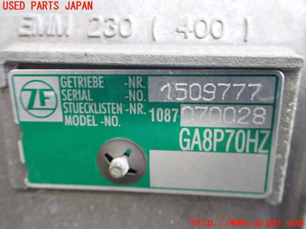 2UPJ-9236283010]BMW アクティブハイブリッド5(AH5)(FZ35)ミッション AT N55B30A-M230 中古 (F10)_3