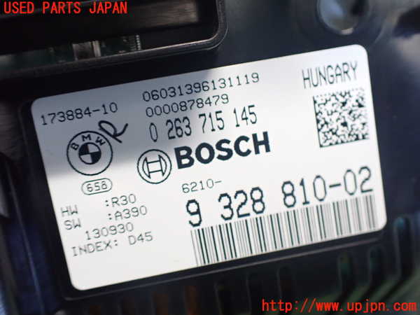 2UPJ-9236286170]BMW アクティブハイブリッド5(AH5)(FZ35)スピードメーター 中古 (F10)_4