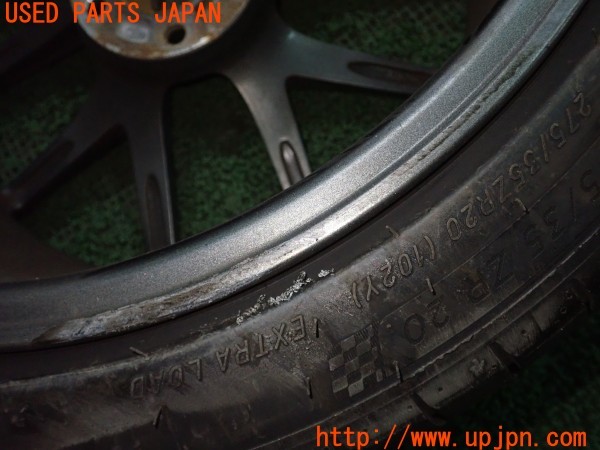 3UPJ=9236290961]BMW X4 xDrive28i Mスポーツ(XW20 F26)BBS CI-R タイヤホイール 20×9.5J +40 PCD120 5穴 1本 中古_4