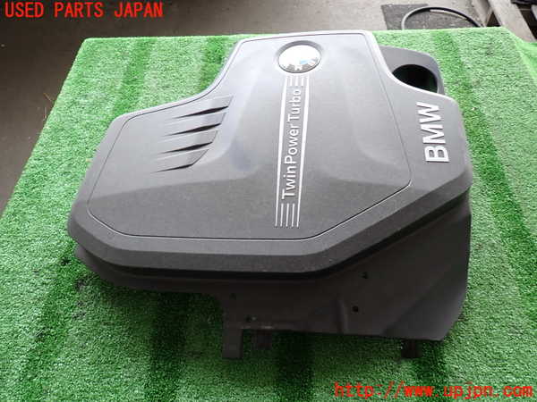2UPJ-9236292160]BMW X4(XW20)(F26)エンジンアッパーカバー 中古_2