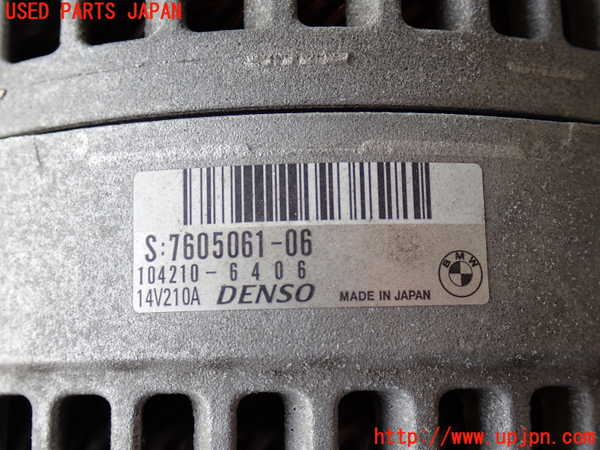 2UPJ-9236296015]BMW X4(XW20)(F26)オルタネーター(ダイナモ) 中古_2