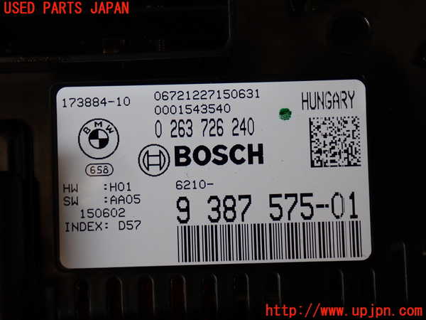 2UPJ-9236296170]BMW X4(XW20)(F26)スピードメーター 中古_4