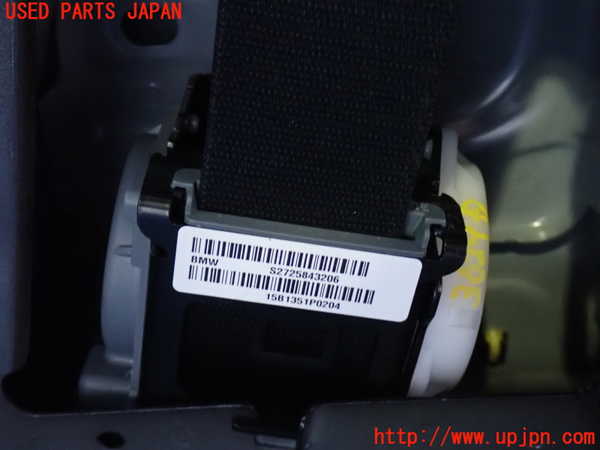 2UPJ-9236297045]BMW X4(XW20)(F26)運転席シートベルト 中古_2