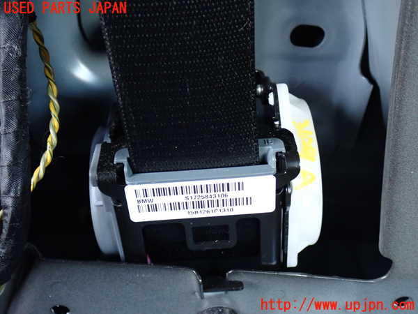 2UPJ-9236297075]BMW X4(XW20)(F26)助手席シートベルト 中古_2