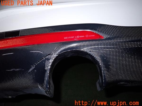 3UPJ=9236300058]BMW アクティブハイブリッド3 Mスポーツ(3F30 F30)純正 リアバンパー 3D Design ディフューザー付き 中古_4