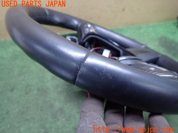 3UPJ=9236300617]BMW アクティブハイブリッド3 Mスポーツ(3F30 F30)純正 ステアリング 社外カーボン調カバー付き 中古_2
