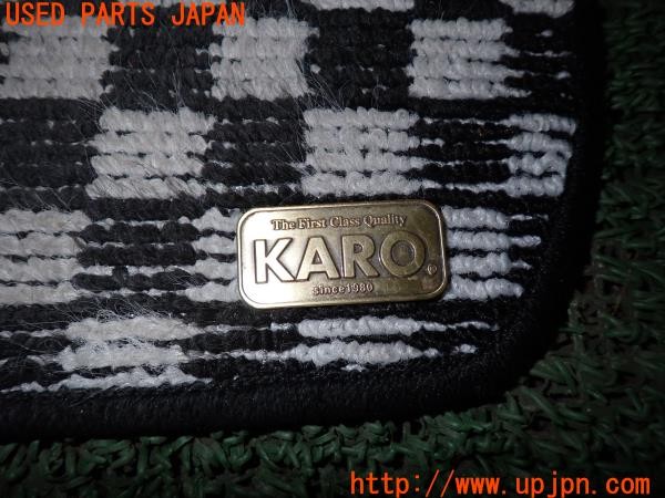 3UPJ=9236300629]BMW アクティブハイブリッド3 Mスポーツ(3F30 F30)FJ CRAFT? KARO? カロ? フロアマット 中古_5