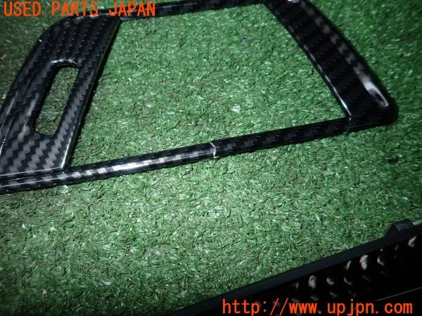 3UPJ=9236300645]BMW アクティブハイブリッド3 Mスポーツ(3F30 F30)社外 カーボン調カバー インパネカバー トリムカバー ジャンク_4