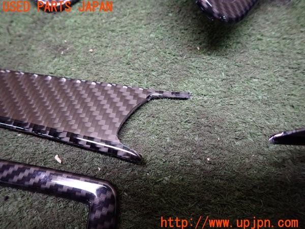 3UPJ=9236300645]BMW アクティブハイブリッド3 Mスポーツ(3F30 F30)社外 カーボン調カバー インパネカバー トリムカバー ジャンク_5