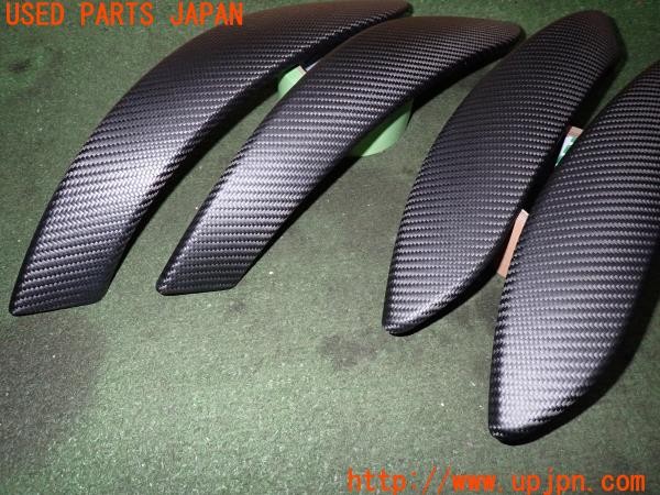 3UPJ=9236300646]BMW アクティブハイブリッド3 Mスポーツ(3F30 F30)M Performance Mパフォーマンス ドアハンドルカバー カーボントリム 中古_2