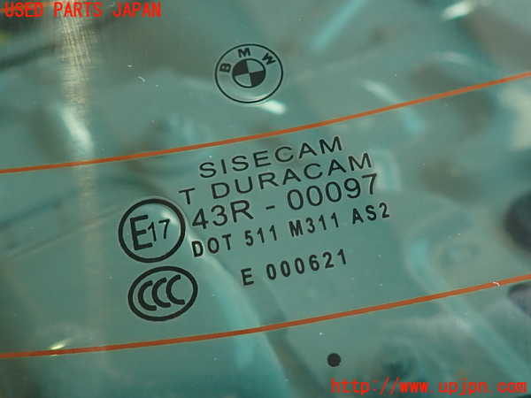2UPJ-9236301560]BMW アクティブハイブリッド3(AH3)(3F30)リアガラス (43R-00097) 中古 (F30)_3