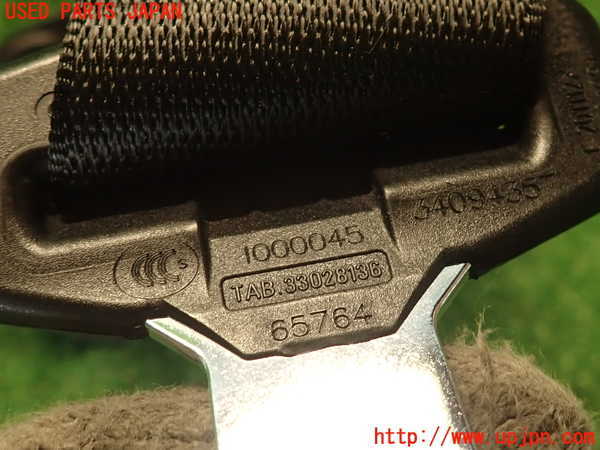 2UPJ-9236307075]BMW アクティブハイブリッド3(AH3)(3F30)助手席シートベルト 中古 (F30)_5
