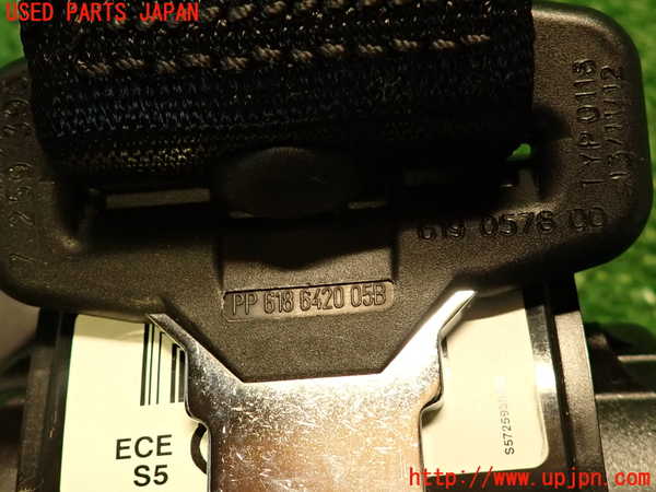 2UPJ-9236307135]BMW アクティブハイブリッド3(AH3)(3F30)真中2列目シートベルト 中古 (F30)_5